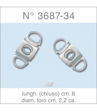 Tagliasigari in Plastica a Ghigliottina Doppia Lama