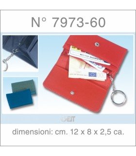 PORTAFOGLIO TASCONCINO DA DONNA REALIZZATO IN MICROFIBRA CONFEZIONATO IN SCATOLA TRASPARENTE CONF. 3 PZ.