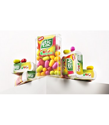 TIC TAC FRUITY MIX SENZA ZUCCHERO ASTUCCIO CONF.24PZ X 18GR