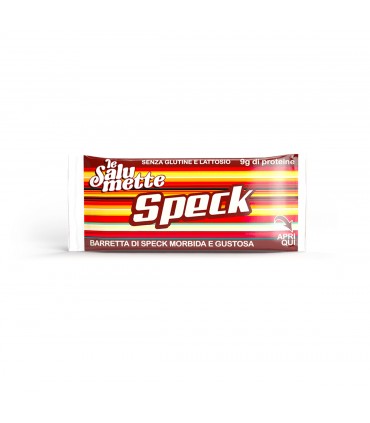 le salumette barretta speck nuovo formato da 25Gr con 37 % di proteine CONF. 10 PZ.