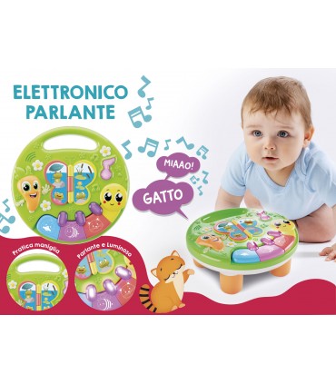 CAROTINA MINI TAVOLINO EDUCATIVO ANIMALI ELETTRONICO PARLANTE +12M LISCIANI GIOCHI