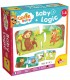 CAROTINA BABY LOGIC ASSOCIA I CUCCIOLI ALLE MAMME 1-4  LISCIANI GIOCHI