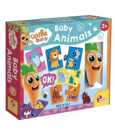 CAROTINA BABY PENNA PARLANTE BABY ANIMALS +2 LISCIANI GIOCHI
