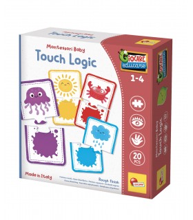 MONTESSORI BABY TOUCH LOGIC  Tante associazioni logiche per imparare a distinguere i colori1-4  LISCIANI GIOCHI