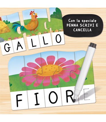 CAROTINA GLI UTILISSIMI LE PRIME PAROLE PER ARRICCHIRE IL LESSICO FACILE E DIVERTENTE  3-6 LISCIANI GIOCHI