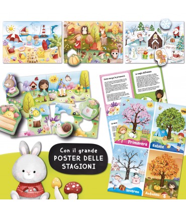 CAROTINA GLI UTILISSIMI IL GIOCO DELLE STAGIONI 3-6  LISCIANI GIOCHI