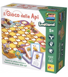 GIOCARE EDUCARE EMOTIONAL IL GIOCO DELLE API +5 LISCIANI GIOCHI