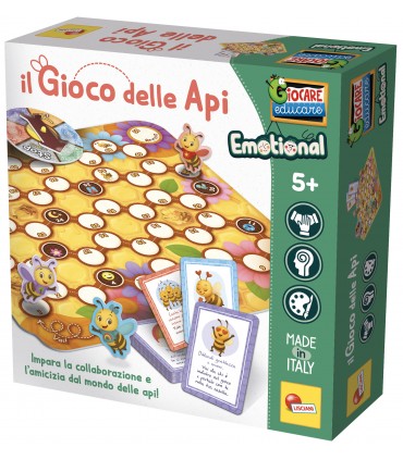 GIOCARE EDUCARE EMOTIONAL IL GIOCO DELLE API +5 LISCIANI GIOCHI