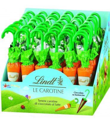 CAROTINE LINDT GOLD BUNNY CIOCCOLATO AL LATTE 13.5gR. EXPO 48PZ