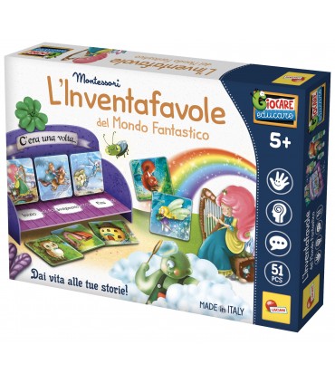 MONTESSORI L'INVENTA FAVOLE DEL MONDO FANTASTICO +5 LISCIANI GIOCHI