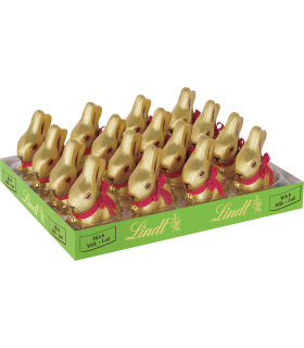 GOLD BUNNY LINDT AL LATTE 50g. EXPO 16 PZ.