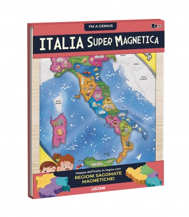 I'M A GENIUS ITALIA SUPERMAGNETICA 5-10 LISCIANI GIOCHI