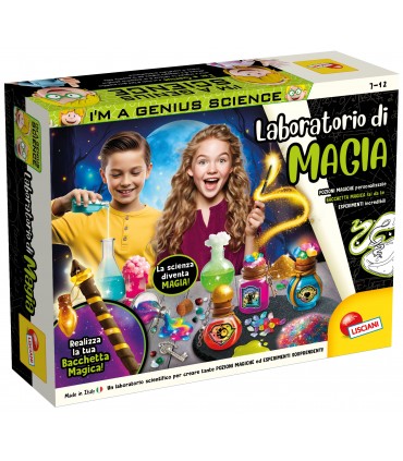 I'M A GENIUS LABORATORIO DI MAGIA UN KIT SCIENTIFICO 7-12 LISCIANI GIOCHI