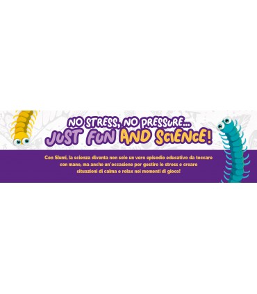 Slumi Science Pocket Water Squish FAI DA TE, FACILE E DIVERTENTE +7 LISCIANI GIOCHI