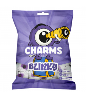 CARAMELLE GOMMOSE RAVAZZI CHARMS BLINKY GLUTEN FREE AL GUSTO PANNA E FRAGOLA BUSTINA 80g