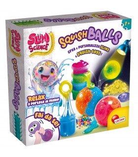 Slumi Squish Balls FAI DA TE, FACILE E DIVERTENTE +7 LISCIANI GIOCHI