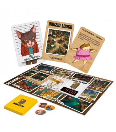 Ludoteca Pocket Misfatto diffida dalle apparenze e ricostruisci il misfatto +8 LISCIANI GIOCHI