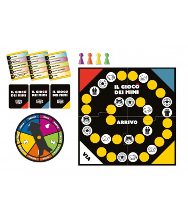 Ludoteca Pocket Il Gioco Dei Mimi INDOVINA E DIVERTITI CON PERSONAGGI FAMOSI +8 LISCIANI GIOCHI