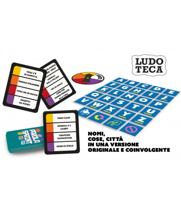 Ludoteca Pocket Parola Sprint  NOMI COSE CITTA IN UNA VERSIONE ORIGINALE E COINVOLGENTE +6 LISCIANI GIOCHI
