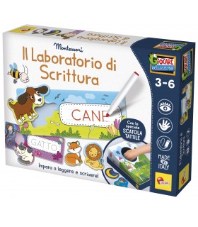 MONTESSORI MAXI ASSORTITO LABORATORIO DI SCRITTURA 3-6 LISCIANI GIOCHI