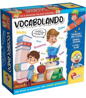 I'M A GENIUS VOCABOLANDO LA LINGUA ITALIANA NON è MAI STATA COSI DIVERTENTE +3M LISCIANI GIOCHI
