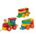 TRENINO PUZZLE IN LEGNO TRAINABILE DA COMPORRE TEOREMA GIOCHI
