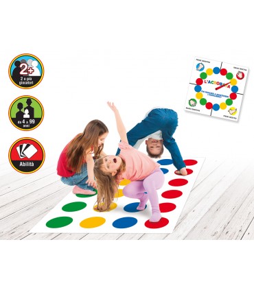GIOCO L'ACROBATA PROVA A MANTENERE L'EQUILIBRIO TEOREMA GIOCHI +24 MESI
