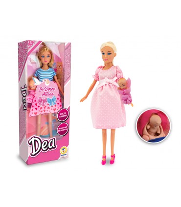 Bambola Dolce Attesa  H. 30 cm Disponibile in 2 modelli