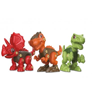 GEO NATURE PLAYSET DINOSAURI SMONTA E RIMONTA CACCIAVITE INCLUSO disponibile in 3 MODELLI TEOREMA GIOCHI