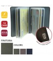 Portacard a Libro 14 Scomparti con Protezione Contactless Anti lettura Expo da 24 pz. Fantasie assortite