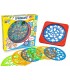 PLASTIART SPIROGRAFO CON 6 STANCIL E 4 FOGLI TEOREMA GIOCHI