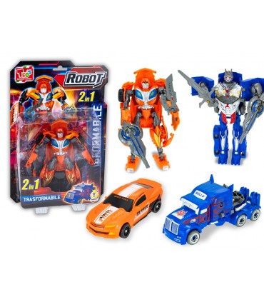 Robot TRANSFORMER 2IN1 TEOREMA GIOCHI DISPONIBILE IN DUE MODELLI