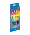 Pastelli Elios fila da 12 pz. con temperamatite incluso