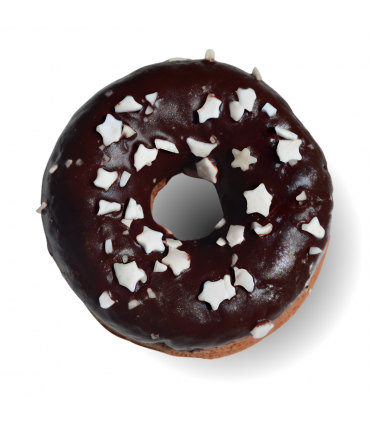 DONUTS ARTIGIANALI TERVED 45G SENZA GLUTINE con farina di grano di saraceno EXPO DA 15PZ. Cioccolato,fragola e pistacchio