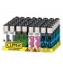 Accendino Clipper MICRO AI FACES conf. 48 pz. assortito con 4 grafiche