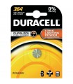 Pila Duracell a bottone 364  conf. da 10 blister