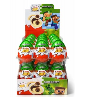 KINDER JOY CON SORPRESA MINECRAFT EXPO 36 PZ.