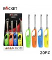Accendigas ROKET ORION BBQ FIAMMA SOFT 23CM conf. 20 pz. colori assortiti