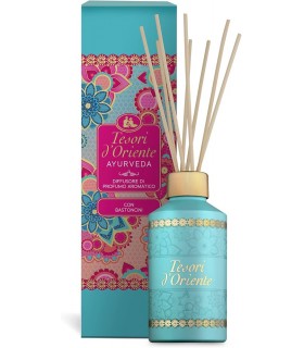 PROFUMATORE PER AMBIENTE TESORI D'ORIENTE AYURVEDA CON BASTONCINI DA 200ml
