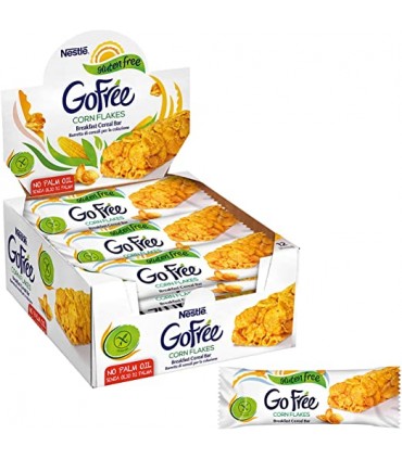 BARRETTE GOFREE CORN FLAKES NESTLE 22 G CONF. 12 PZ.