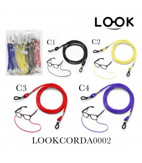Cordino PER Occhiali COLORATO CONF. 36 pz. colori assortiti