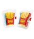 YAMMIEZ MALLOW FRIES Caramelle Gommose a Forma di PATATINE DA 44 Gr. CONF.12PZ