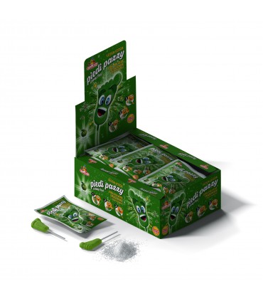 LECCA LECCA PIEDI PAZZY CASA DEL DOLCE 20g ALLA MELA VERDE  CONF. 40 pz.