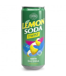 LEMONSODA TWIST GUSTO GAZZOSA LATTINA DA 330ML CONF. 12 PZ.