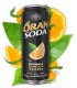 ORANSODA L'ORIGINALE ARANCIATA italiana LATTINA DA 330ML CONF. 12 PZ.