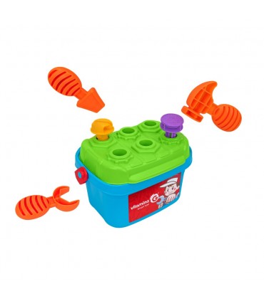 BAULETTO SVITA ATTREZZI CON 10 ELEMENTI 12-36M GLOBO GIOCHI