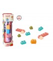 VITAMINA G COSTRUZIONI MORBIDE 23PZ STICKERS INCLUSI 10-36 M GLOBO GIOCHI