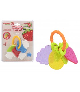 VITAMINA G MASSAGGIA GENGIVE CON SUPERFICIE MORBIDA 0-24M GLOBO GIOCHI