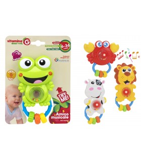 VITAMINA G AMICO MUSICALE CON LUCI E SUONI 6-36M GLOBO GIOCHI