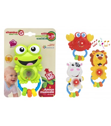 VITAMINA G AMICO MUSICALE CON LUCI E SUONI 6-36M GLOBO GIOCHI